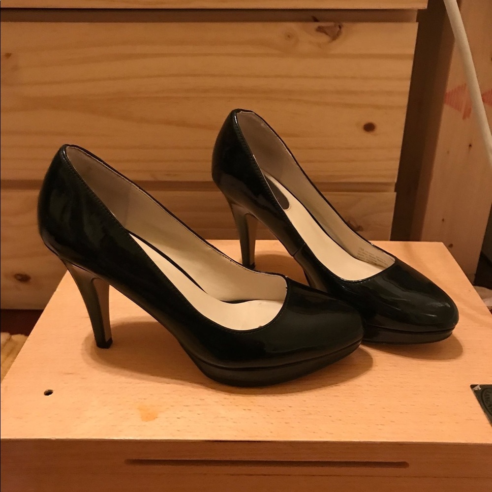 Patent Leather Black Heels